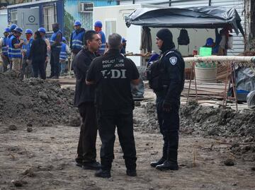 Hallan presuntos restos óseos dentro de obra en construcción en pleno Paseo de la Reforma; autoridades ya investigan