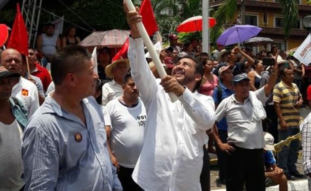 Arturo Aparicio Barrios, dirigente del PT en Hidalgo. (FOTO: especial)