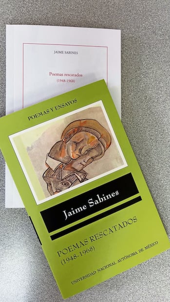 Poemas rescatados (1948-1968) está publicado en la colección Poemas y Ensayos de la UNAM. Foto: Especial
