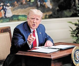 Trump, dispuesto a dejar Casa Blanca