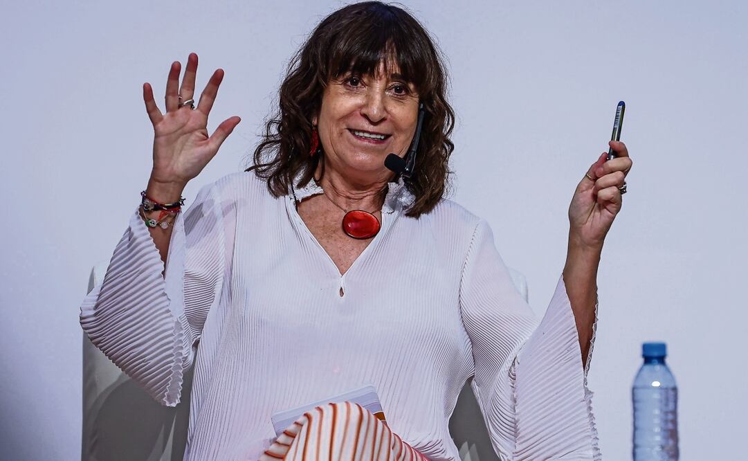 La escritora Rosa Montero recordó los inicios de su vocación literaria. Foto: Gabriel Pano / EL UNIVERSAL