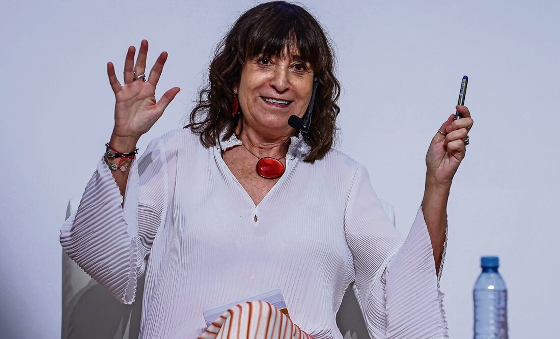 La escritora Rosa Montero recordó los inicios de su vocación literaria. Foto: Gabriel Pano / EL UNIVERSAL