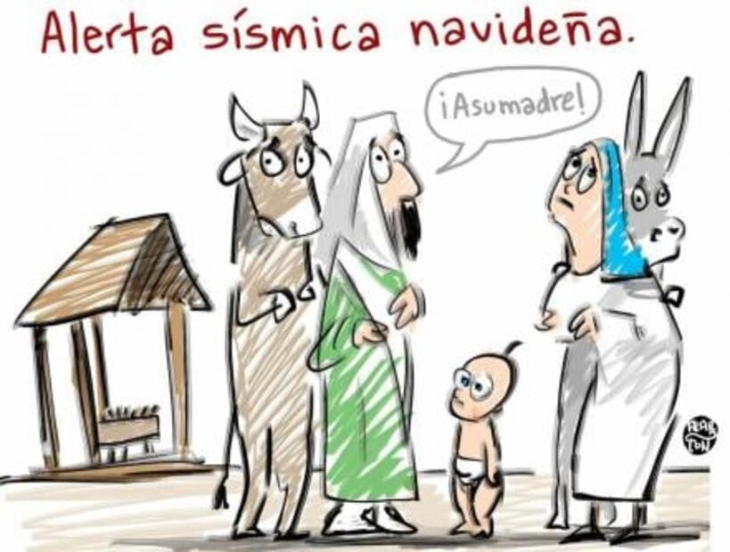 Sismo navideño desata sustos y memes 
