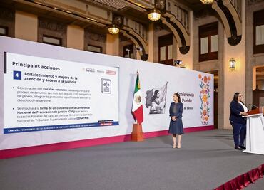 Sheinbaum, a la espera de ratificar denuncia por acoso