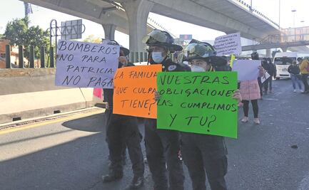 Protestas por pago de salarios colapsan calles del Edomex