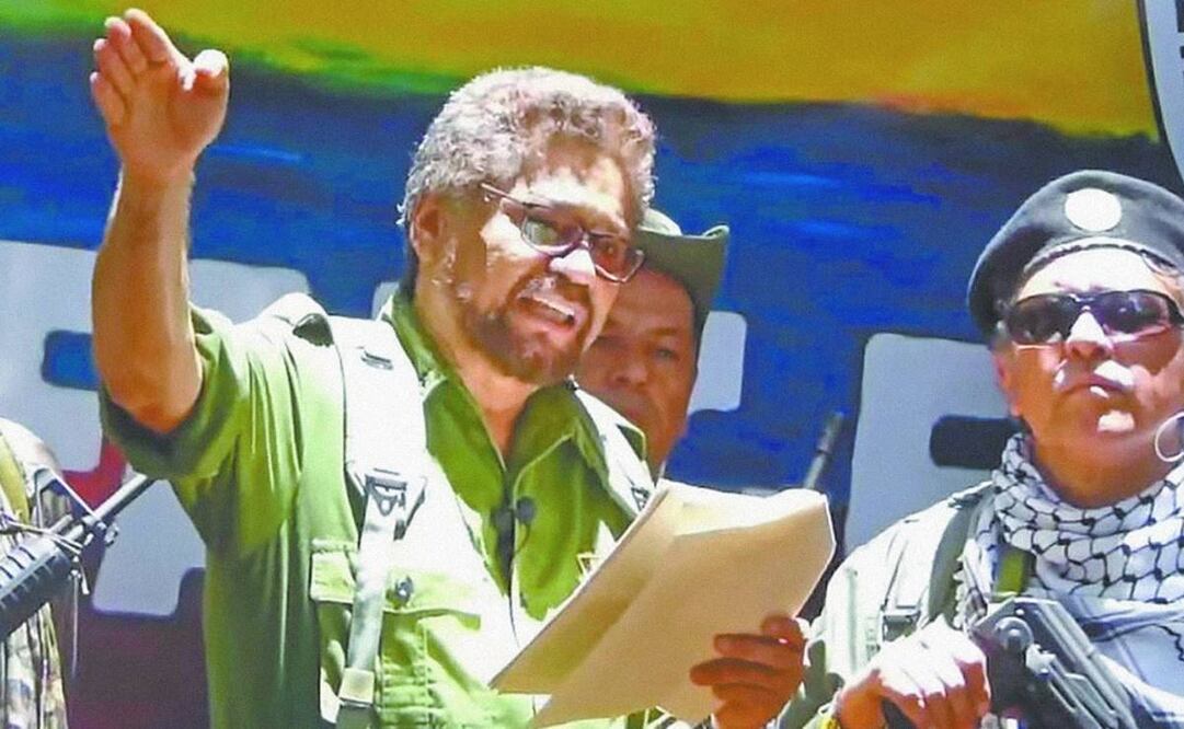 Iván Márquez, excomandante de las disueltas guerrillas de las FARC en Colombia. Foto: AFP