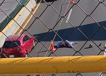 Motociclistas sufren accidente en autopista México-Cuernavaca; incidente crea embotellamiento