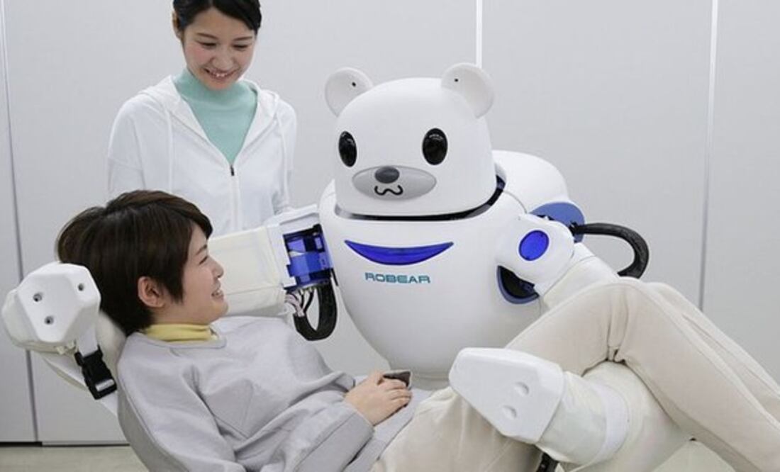 Getty Images Japón impulsa su tecnología robótica para ayudar a las personas mayores.