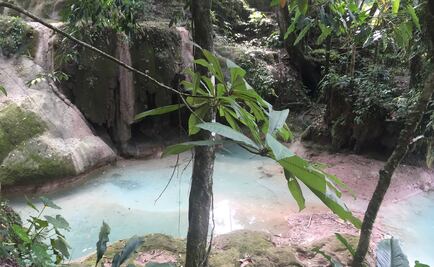 Cascadas de Agua Azul pierden fuerza de nuevo