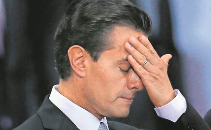Los calambres a Peña Nieto