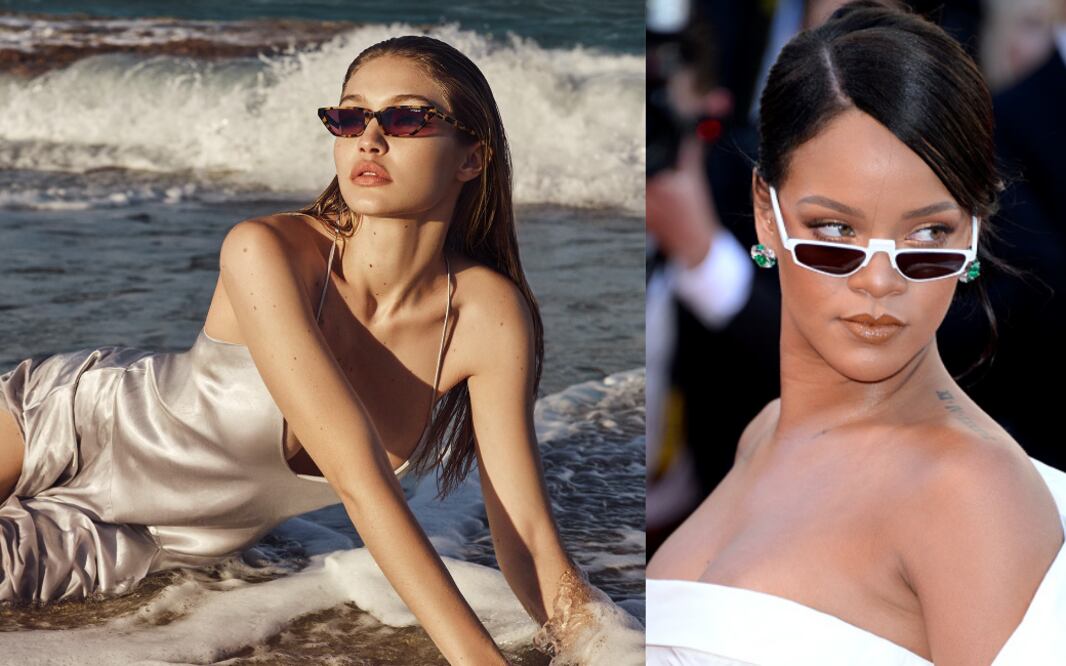 Algunas gafas han sido impuestas por las modelos del momento. Crédito: Especial