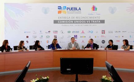 Reconocen combate a trata de personas en Puebla