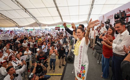 Sheinbaum: El 2 de junio va a triunfar la democracia frente al fraude