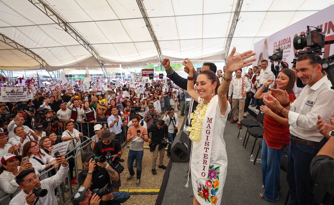 Claudia Sheinbaum. Foto: Diego Simón. EL UNIVERSAL