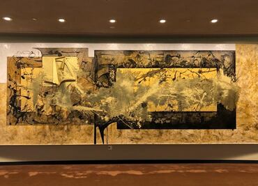 México obsequia a la ONU cuadro de Manuel Felguérez