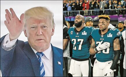 Trump cancela visita de los campeones Eagles a la Casa Blanca