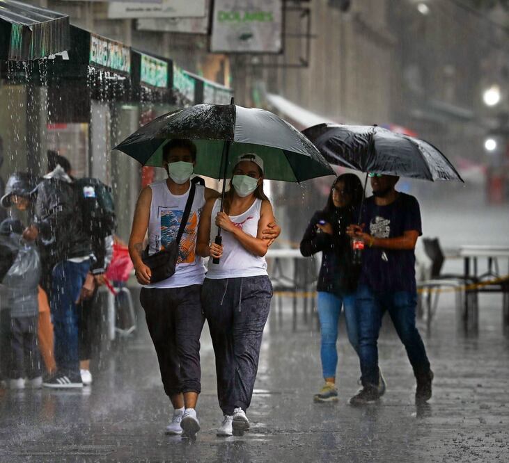 De acuerdo con el Servicio Meteorológico Nacional (SMN), las máximas precipitaciones se presentan en verano. Foto: Archivo / EL UNIVERSAL
