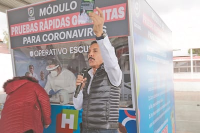 Instalan módulos para detectar Covid en Hidalgo