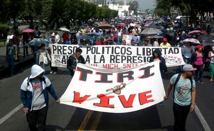 Condenan a normalistas de Michoacán por agresión a policías