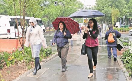 Meteorológico prevé jueves lluvioso en CDMX