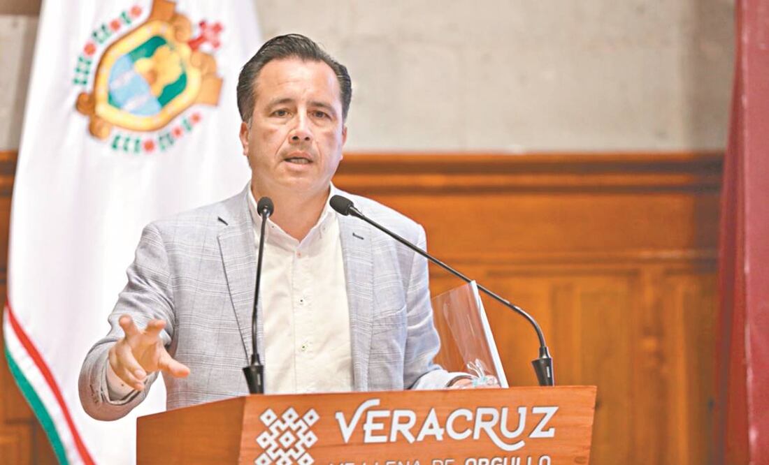 El gobernador Cuitláhuac García detalló que firmó el Acuerdo Nacional por la Democracia. Foto: Especial.