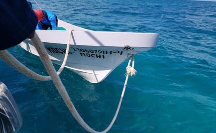 Semar asegura embarcación en reserva de biosfera de Q.Roo