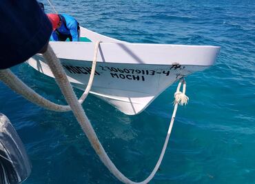 Semar asegura embarcación en reserva de biosfera de Q.Roo