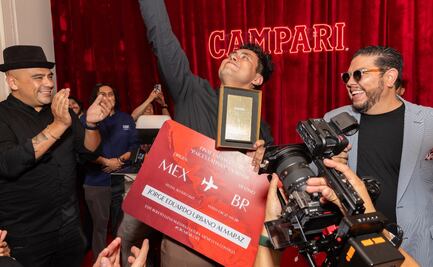 Jorge Urbano gana la final del Campari Bartender Competition; representará a México en Brasil