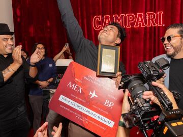 Jorge Urbano gana la final del Campari Bartender Competition; representará a México en Brasil