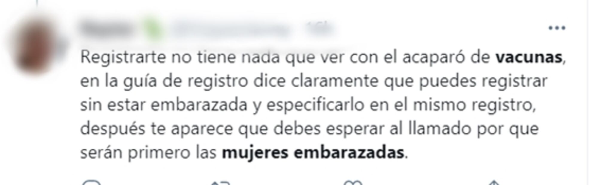 ¿Están haciendo trampa con el registro para la vacunación de mujeres embarazadas?