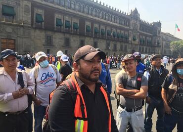 Trabajadores de construcción solicitan apoyo económico por contingencia de Covid-19