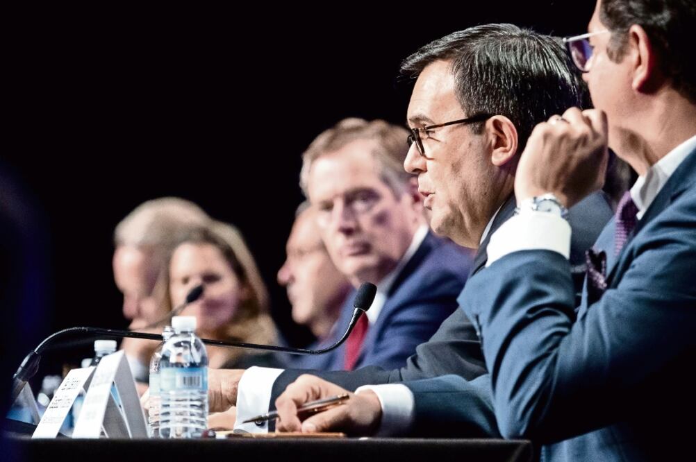 Sólo en la inauguración de la primera ronda de las mesas de negociación, el TLCAN logró atraer la atención de televisoras y periódicos de EU (TING SHEN. XHINHUA)