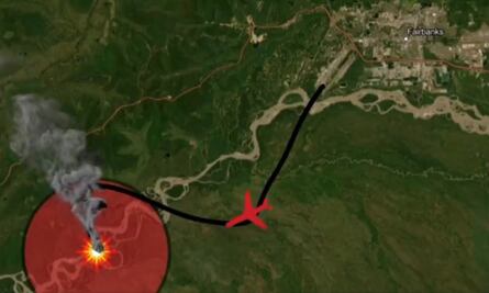 Se estrella avión en río de Alaska con dos pasajeros a bordo, realizan operación de rescate