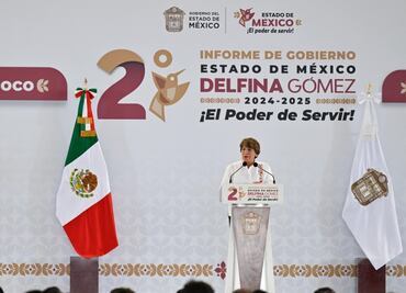 Delfina Gómez presenta informe regional en Texcoco con acciones para el oriente del Edomex