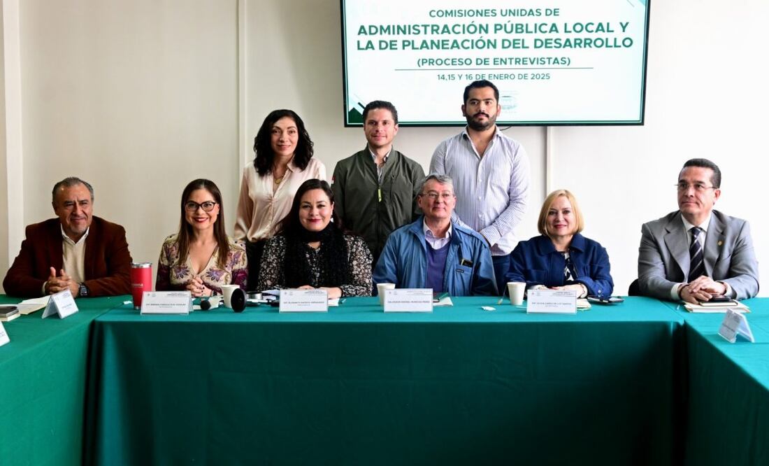 Concluyen entrevistas a aspirantes al Comité de Selección del Instituto de Planeación (16/01/2025). Foto: Especial