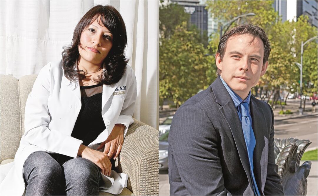 Los doctores son bien pagados, pero no las nuevas generaciones. Sandy eligió ser Médico Cirujano desde que era una niña; Actuaría, carrera que eligió Fernando, es una de las que cuenta con un nulo desempleo, de acuerdo con el InegI (ESPECIAL)