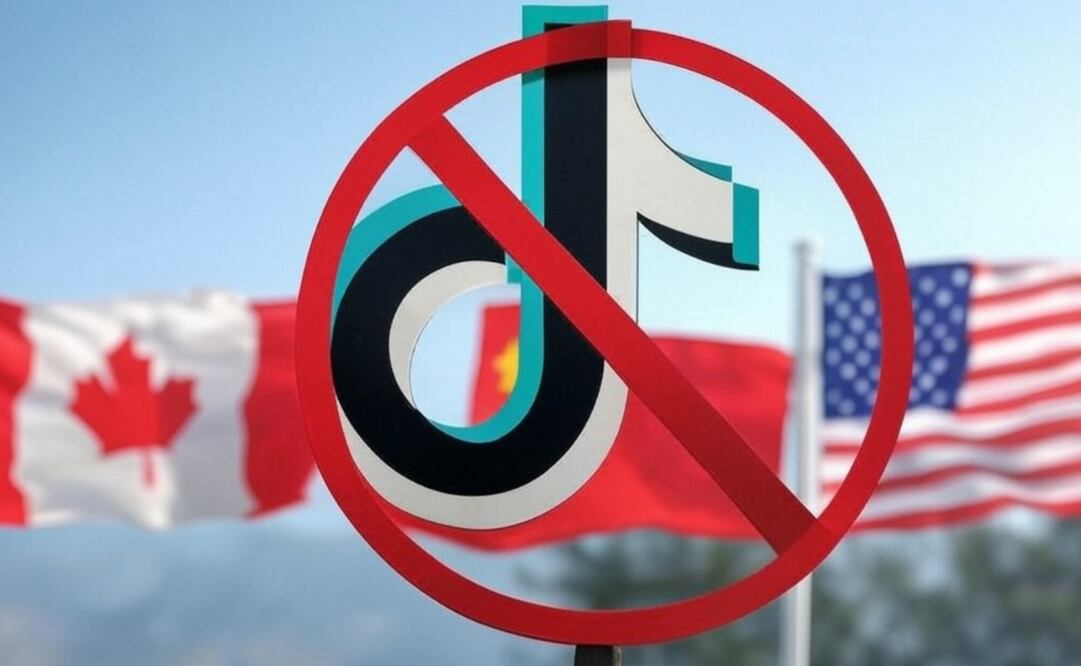 Estos son algunos países que han prohibido TikTok. Foto: Creada con IA