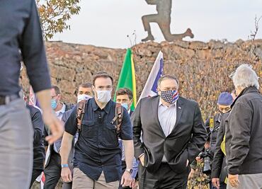 Critican visita de Pompeo a los Altos del Golán