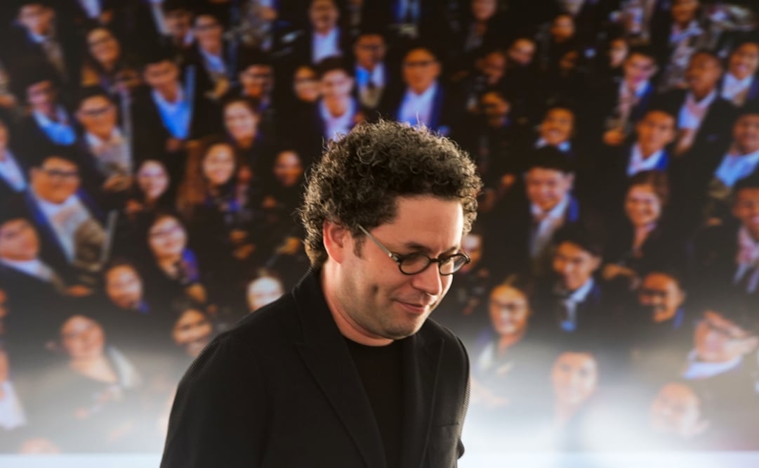 Foto de archivo del director de orquesta Gustavo Dudamel. Foto: Archivo