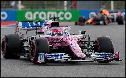 Checo Pérez saldrá cuarto en Rusia; Hamilton se lleva la pole