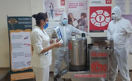 Café La Parroquia regala bebida y pan en hospitales de Veracruz 