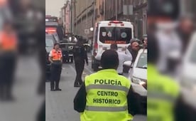 Balacera en el Centro Histórico de la CDMX deja un muerto y un lesionado; autoridades acordonan la zona
