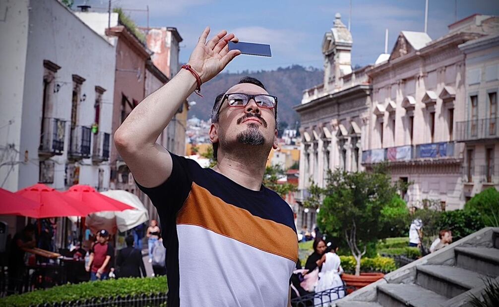 Fotos tomadas desde Guanajuato. Fotos: Berenice Fregoso/EL UNIVERSAL.