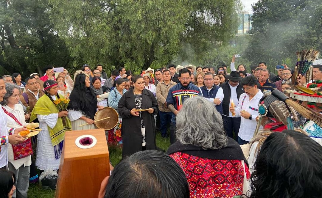Nuevos ministros participan en ceremonia de purificación; "Corte no será guiada por el poder y el dinero", asegura Hugo Aguilar. Foto: X @Netzai_Sandoval