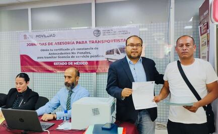 Inicia jornada de asesoría y apoyo para operadores de transporte público en Edomex