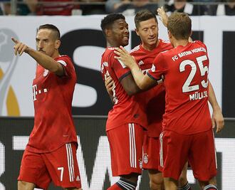Bayern Munich derrota al Eintracht Frankfurt en Supercopa Alemana