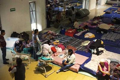 "¡Ya no tenemos dónde vivir, no tenemos a dónde ir!"