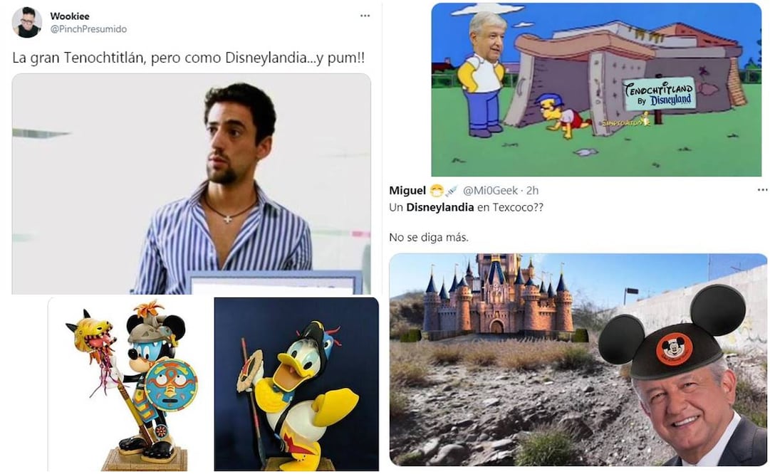 Los mejores memes de la Disneylandia-Tenochtitlán de AMLO