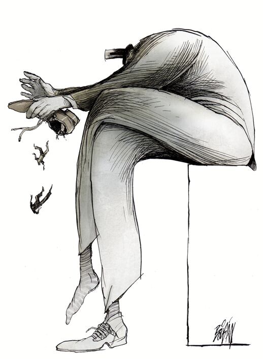 Obreros en el zapato