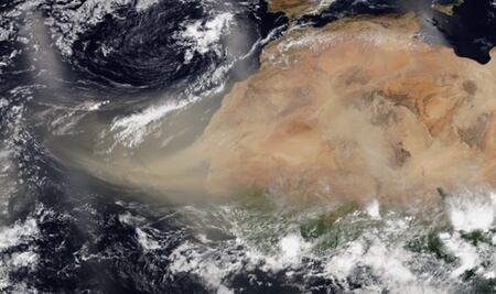 Nube de polvo del Sahara pasará sobre tres estados del país: Conagua